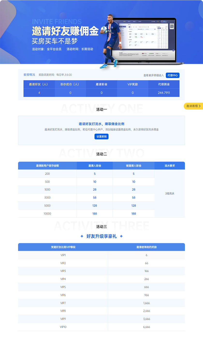 JJ6娱乐：邀请好友佣金(图1)